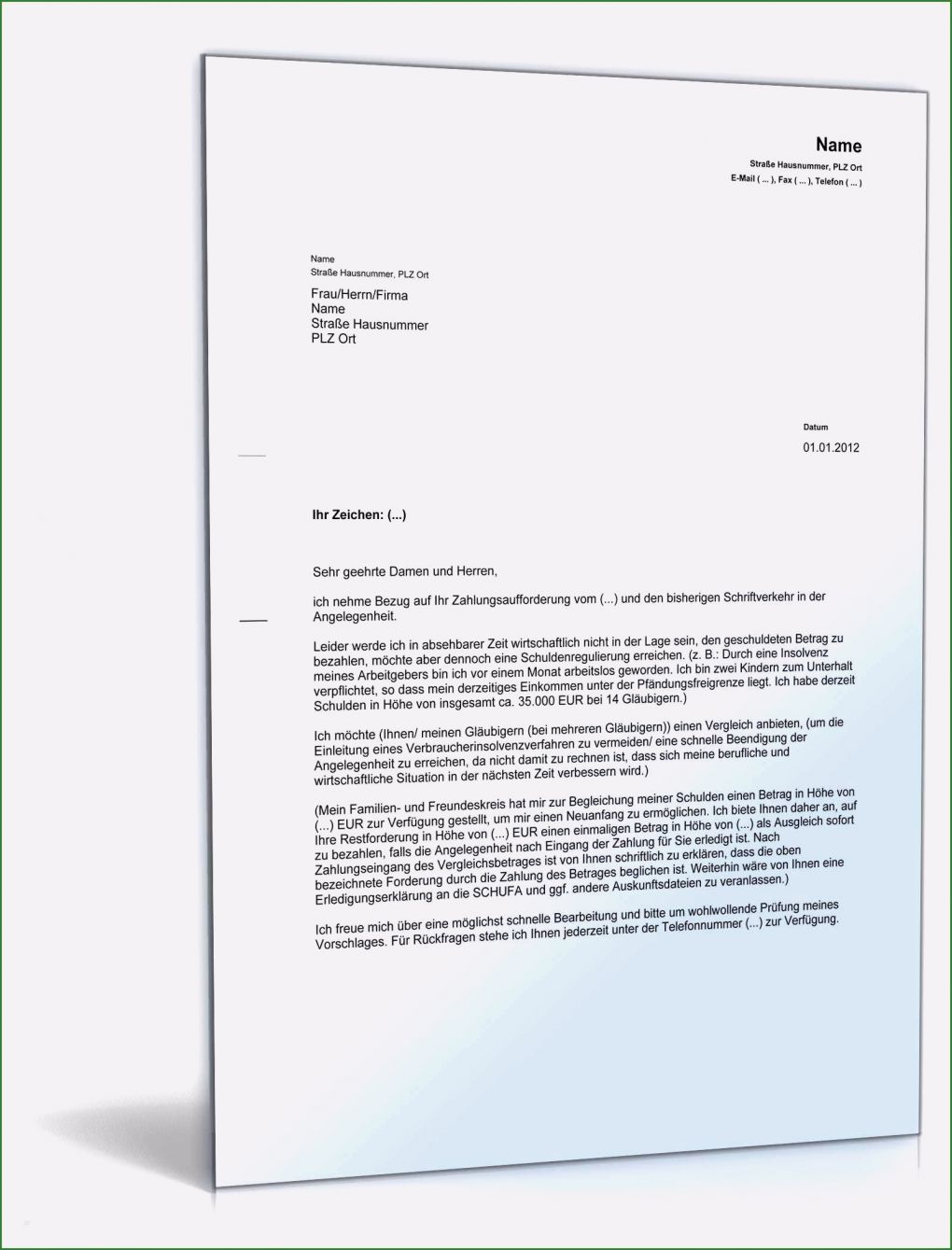 Vergleichsangebot Vorlage Elegant 13 Gutschrift Rechnungskorrektur Muster