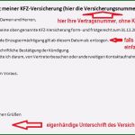 Versicherung Kfz Kündigen Vorlage Hübsch Vordruck Kündigung Versicherung Word – Mimpi