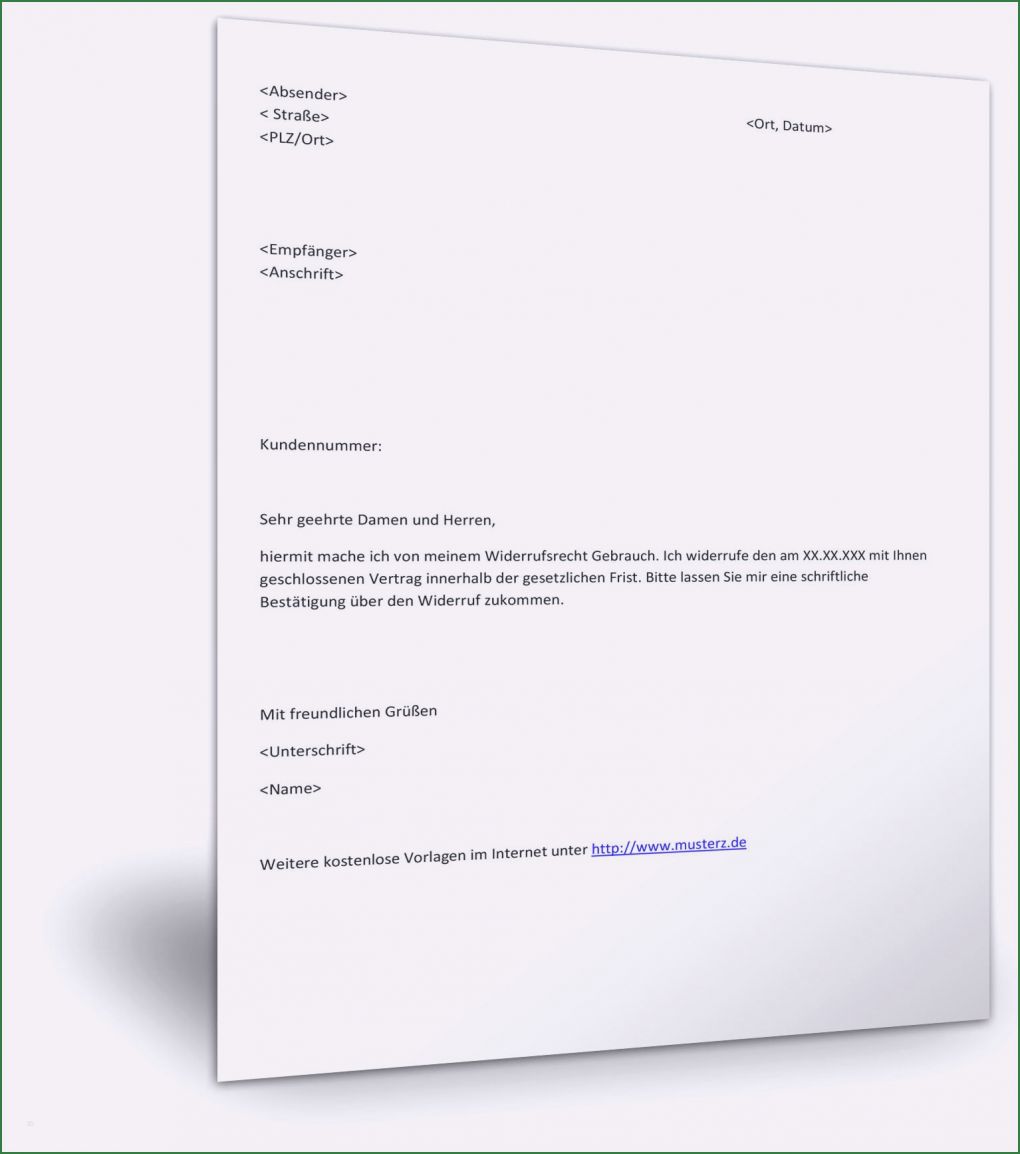 Vertrag Gbr Vorlage Großartig Widerrufsformular Vorlage Word Luxus Widerruf Darlehen