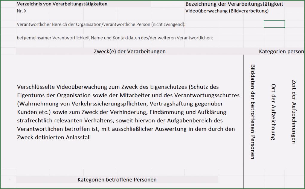 Verzeichnis Von Verarbeitungstätigkeiten Vorlage Word Erstaunlich Verzeichnisse Von Verarbeitungstätigkeiten Dataprotect