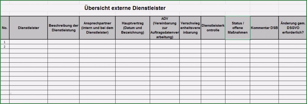 Verzeichnis Von Verarbeitungstätigkeiten Vorlage Word Schön Datenschutzmanagement Nach Der Dsgvo – Leitfaden Für