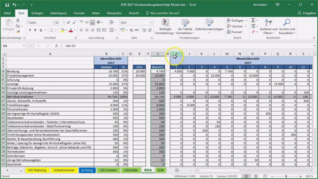Verzugszinsen Excel Vorlage Hübsch Excel Vorlage EÜr soll ist Vergleich Einfügen