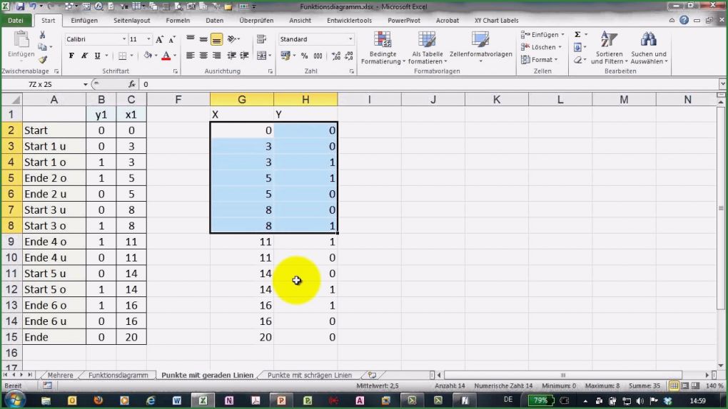 Verzugszinsen Excel Vorlage Wunderbar Excel 254 Funktionsdiagramm 2 Aus Xy Punktwolke Mit