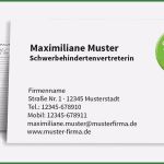 Visitenkarte Vorlage Pages Cool Ihre Visitenkarte Als Schwerbehindertenvertreter