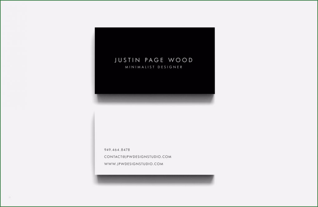Visitenkarte Vorlage Pages Inspiration Minimalistische Visitenkarten Moderne Visitenkarten