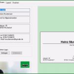 Visitenkarten Vorlagen Freeware Schönste Kostenlos Eigene Visitenkarten Erstellen Und Ausdrucken