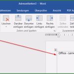 Visitenkarten Word Vorlage Kostenlos Neu Word Visitenkarten Erstellen Fice Lernen