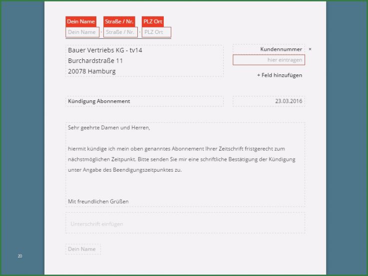 Vollkaskoversicherung Kündigen Vorlage Süß Zeitschriftenabo Kündigung Vorlage Download Chip