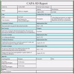 Vorlage 8d Report Excel Erstaunlich 1 8d Report Beispiel Best 8d Report Vorlage