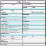 Vorlage 8d Report Excel Fabelhaft Pin 8d Report Template In Excel Reports Example G8d Re On