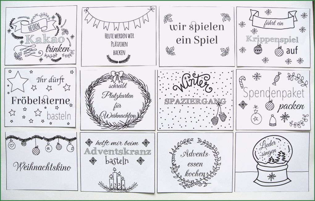 Vorlage Adventskalender Best Of Last Minute Adventskalender Füllen Für Kinder Zeit Statt