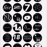 Vorlage Adventskalender Einzigartig Adventskalenderzahlen Kostenlos En Freebie