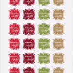 Vorlage Aufkleber Großartig Freebie Etikett „weihnachtszucker“ Colorspell