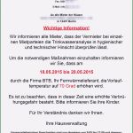 Vorlage Aushang Hausverwaltung Legionellen Schön Eigentmerwechsel Mieter Informieren Vorlage