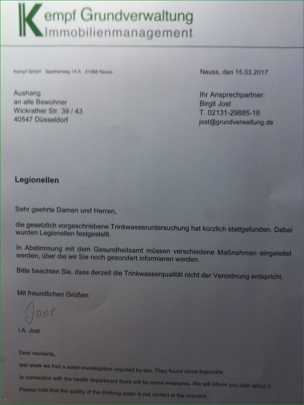 Vorlage Aushang Hausverwaltung Legionellen Schönste Übers Knie Gehoben Po Versohlt – Growborrow