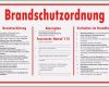Vorlage Brandschutzordnung Teil B Bewundernswert Brandschutzordnung Einebinsenweisheit