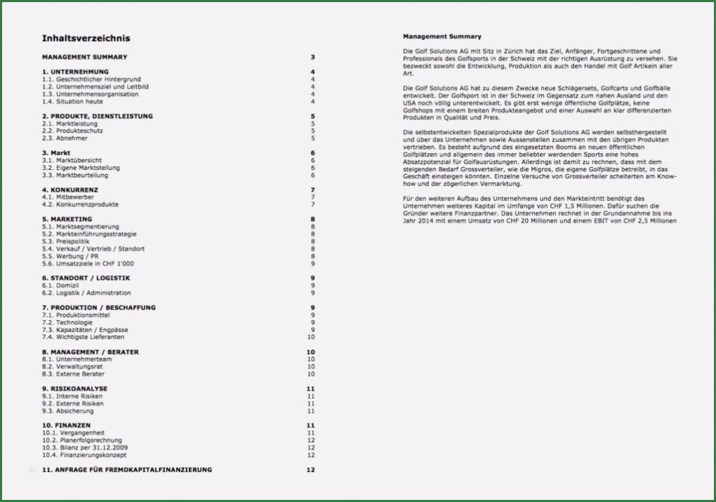 Vorlage Businessplan Für Existenzgründer Elegant Businessplan Vorlage Schweiz Word Kostenloser Download