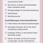 Vorlage Datenschutz Mitarbeiter Fabelhaft 9 Muster Datenschutzerklärung Für Kunden