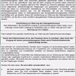 Vorlage Datenschutz Mitarbeiter Neu Datenschutz Muster