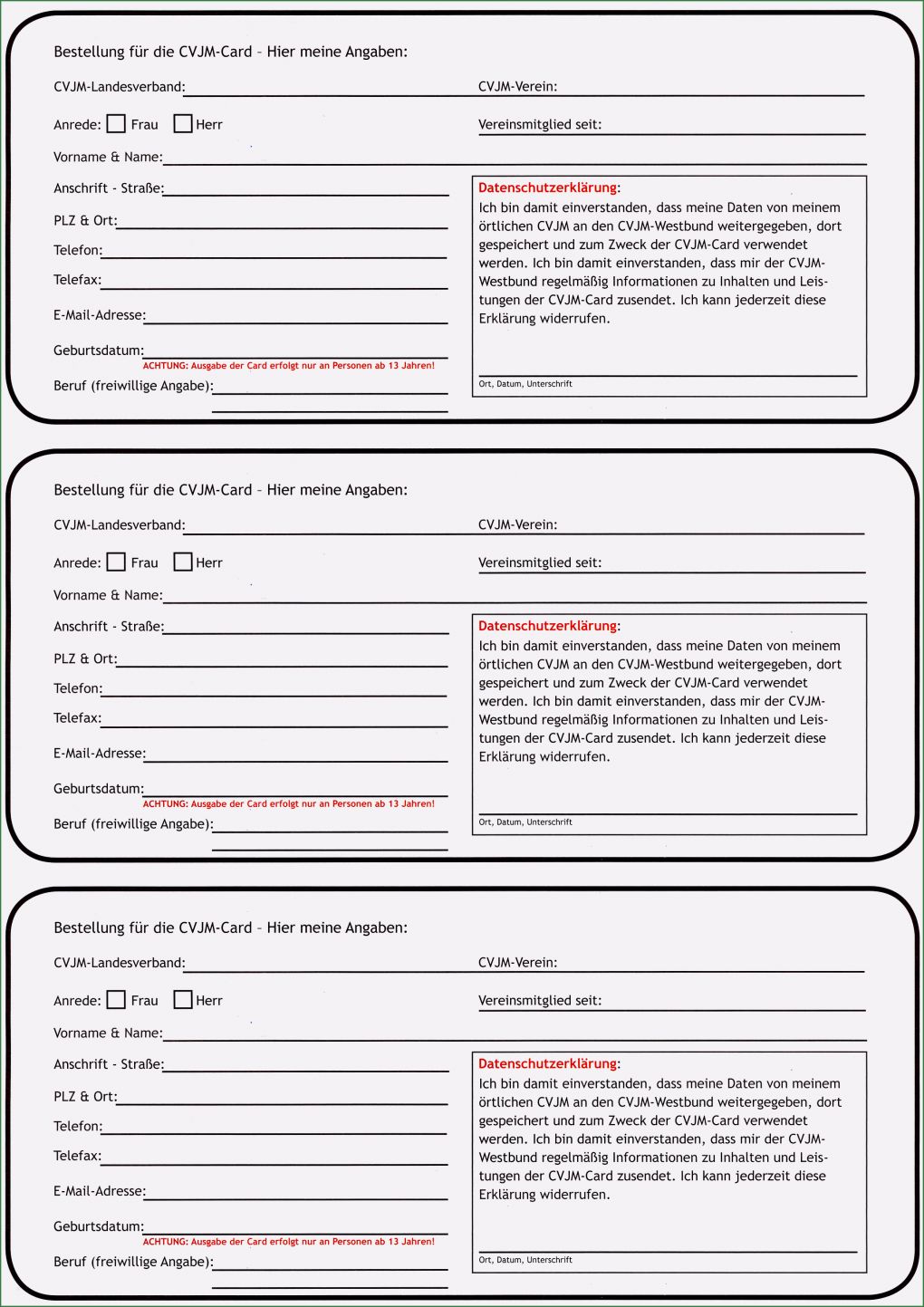 Vorlage Datenschutzerklärung Homepage Erstaunlich Cvjm Card Fragen Und Antworten