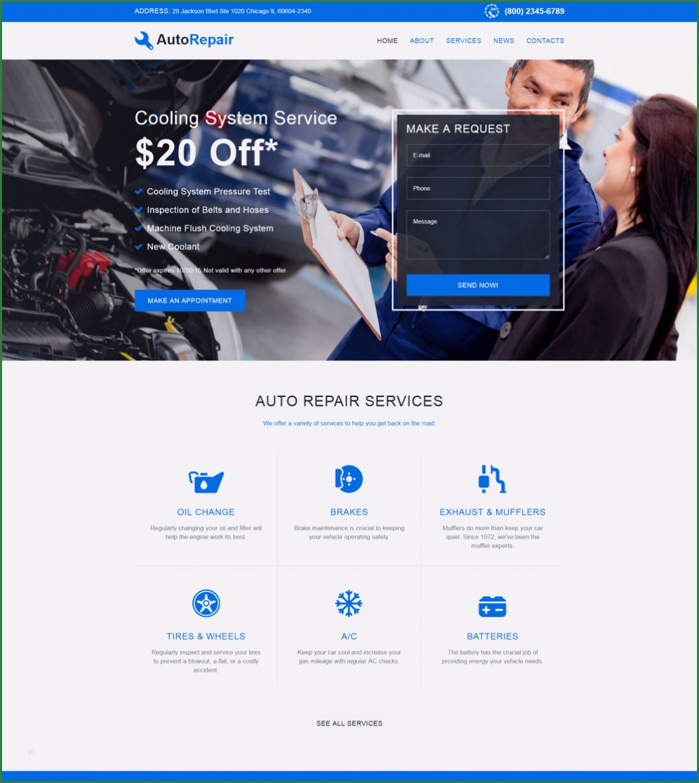 Vorlage Datenschutzerklärung Website Cool Website Vorlage Für Autoreparatur