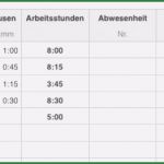 Vorlage Dokumentation Tägliche Arbeitszeit Schön Numbers Vorlage Arbeitszeit Zeiterfassung 2014