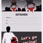 Vorlage Einladung Kartfahren Kostenlos Großartig Gutschein Zum Ausdrucken