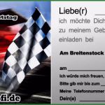 Vorlage Einladung Kartfahren Kostenlos Schönste Einladung Kindergeburtstag Kartbahn