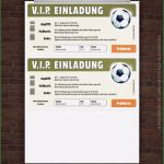 Vorlage Eintrittskarte Fussball Angenehm Drucke Selbst Kostenloses Vip Fussball Ticket