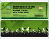 Vorlage Eintrittskarte Fussball Cool Einladungskarte Zum Geburtstag Als Fussball Ticket