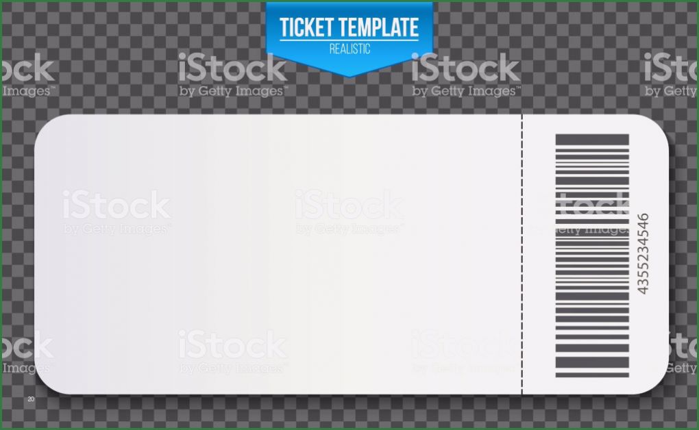 Vorlage Eintrittskarte Fussball Elegant Kreative Vektorillustration Von Leeren Ticket Vorlage