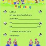 Vorlage Eintrittskarte Fussball Inspiration Einladung Kindergeburtstag Vorlage Fussball Der Beste