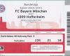 Vorlage Eintrittskarte Fussball Luxus Fc Bayern Ticket Verlosung