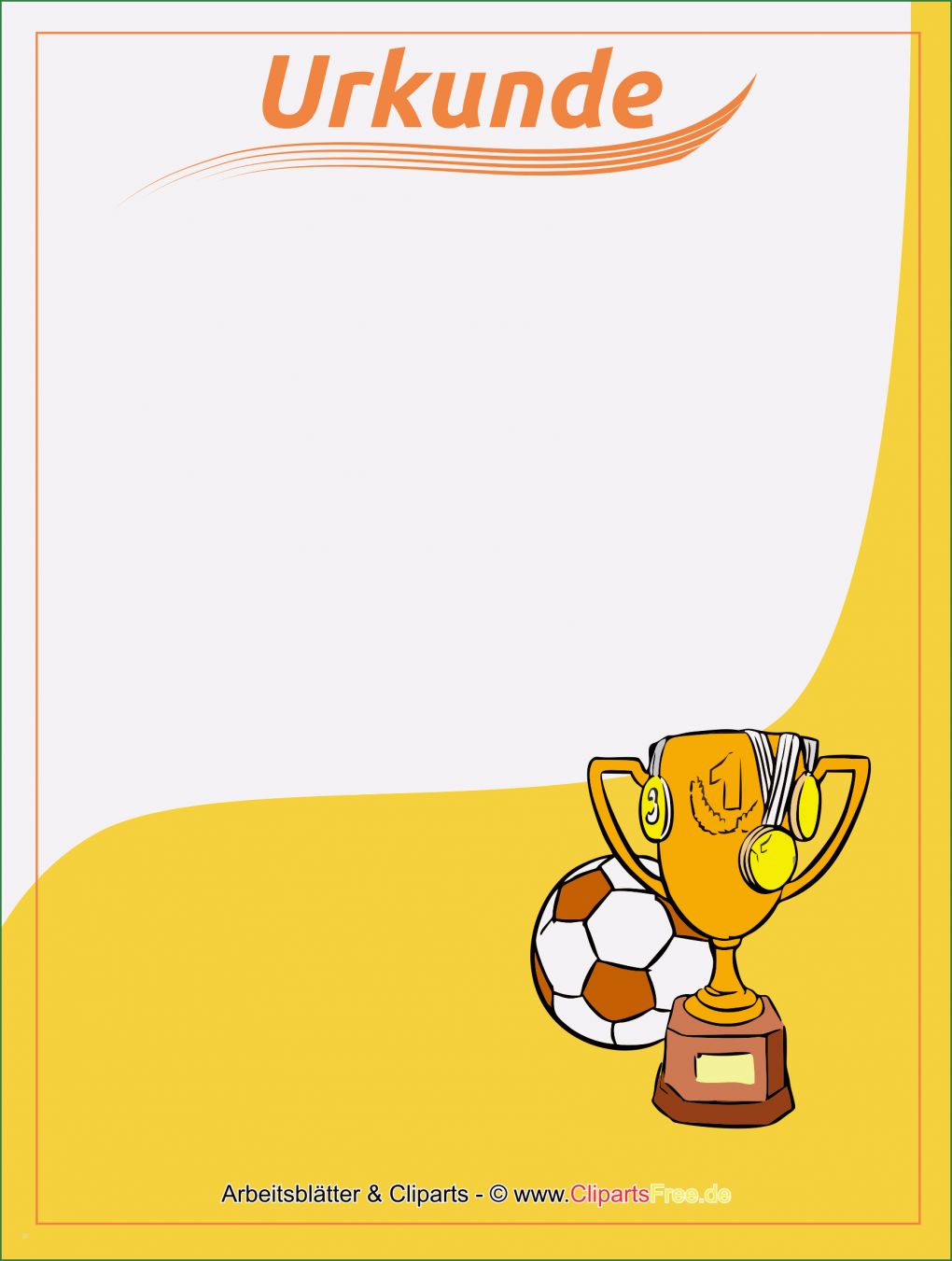 Vorlage Eintrittskarte Fussball Schönste Fussball Urkunde Vordruck Kostenlos