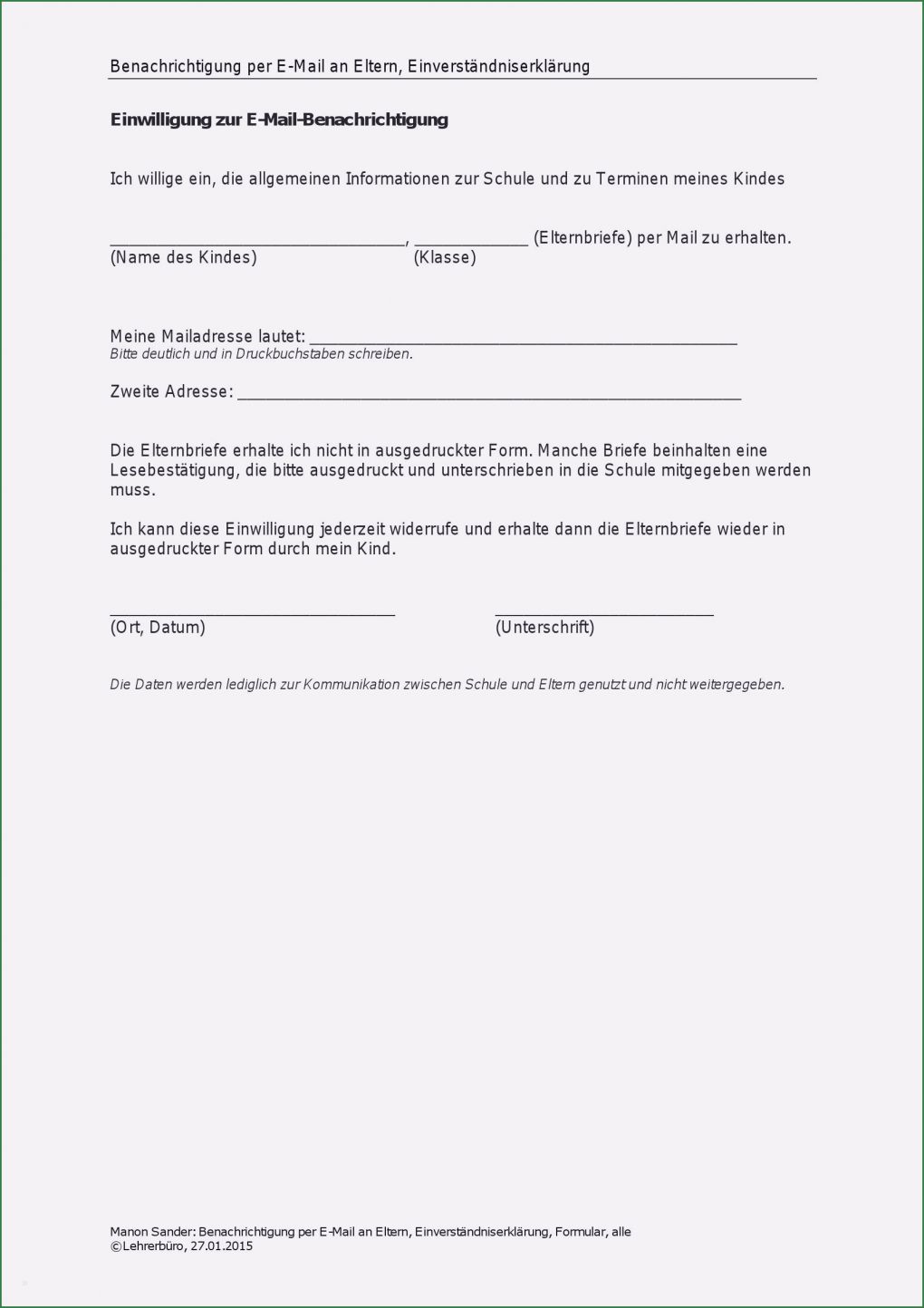 Vorlage Elternbrief Klassenfahrt Angenehm 30 Elternbrief Klassenfahrt Vorlage Brontepublicschool