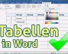 Vorlage Festschrift Word Elegant Tabellen In Word – Anleitung Tutorial