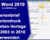 Vorlage Festschrift Word Hübsch Ms Word Serienbrief Seriendruck Etiketten Vorlage Aus 2003