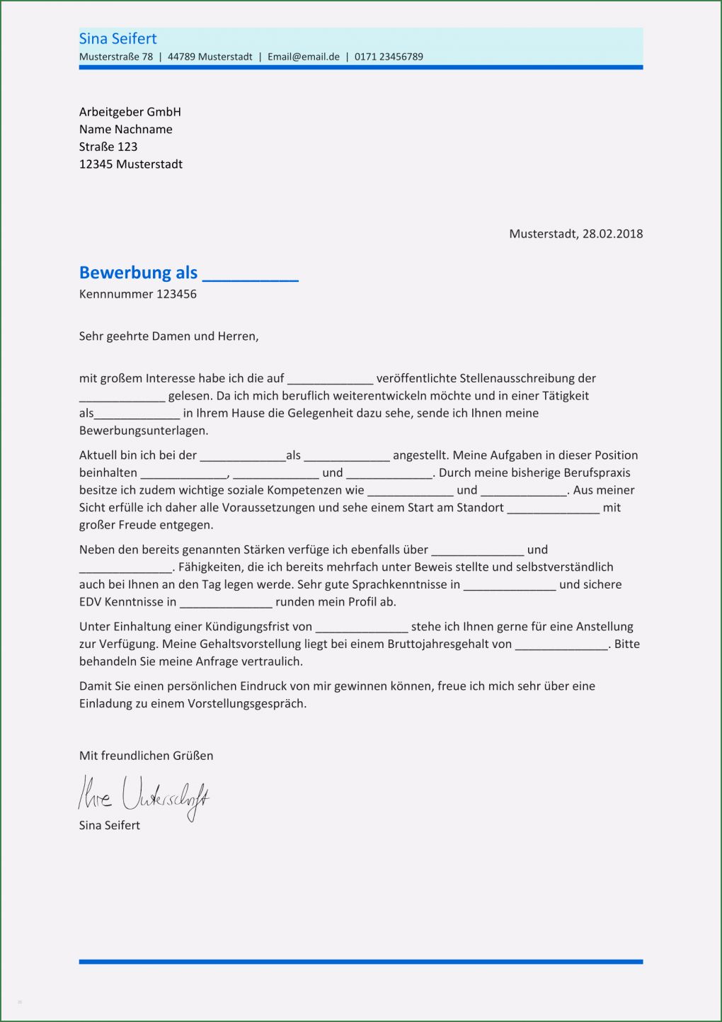 Vorlage Für Eine Bewerbung Schönste Bewerbungsvorlagen Kostenlos Herunterladen Bewerbung