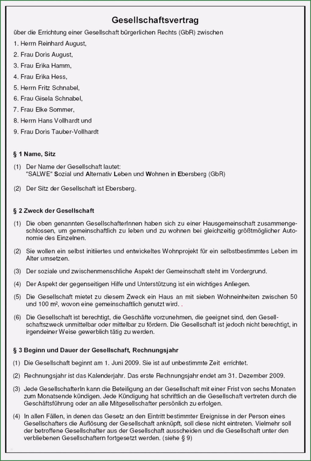 Vorlage Gbr Vertrag Kostenlos Erstaunlich Interner Gbr Vertrag