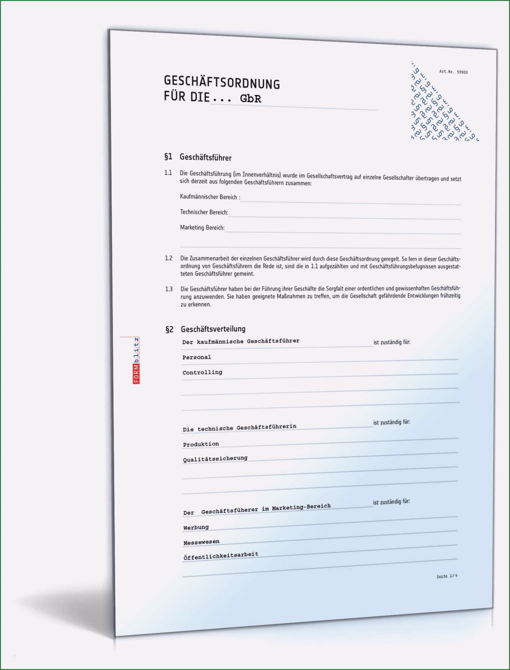 Vorlage Gesellschaftsvertrag Genial Geschäftsordnung Gbr