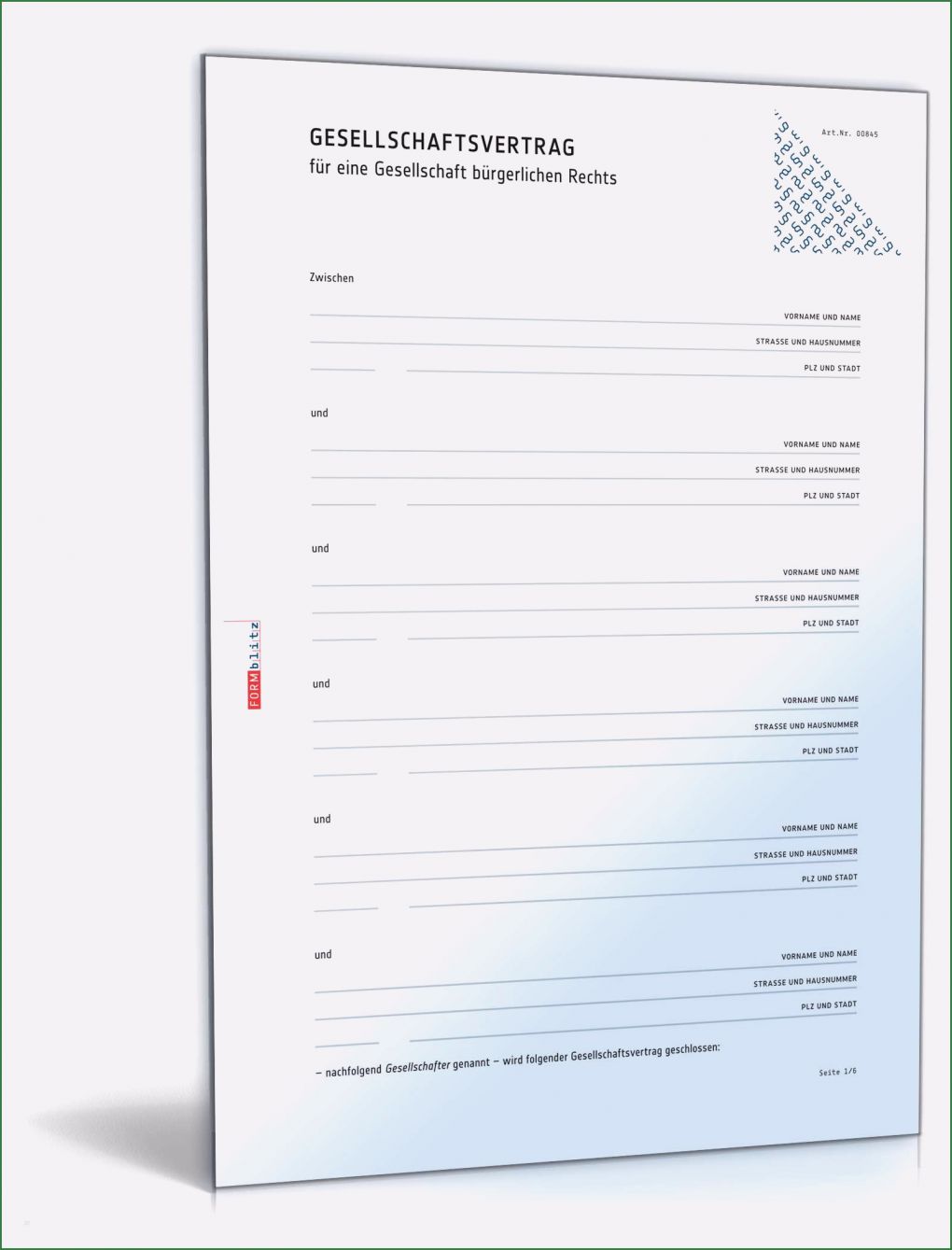 Vorlage Gesellschaftsvertrag Wunderbar Gesellschaftsvertrag Gbr Muster Word