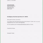 Vorlage Kündigung Internet Angenehm Kündigung Versicherung Vorlage