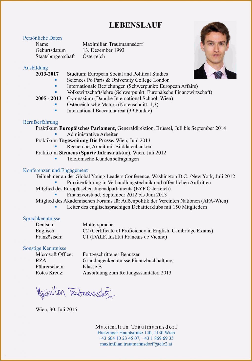 Vorlage Lebenslauf Praktikum Hübsch Lebenslauf Vorlage Praktikum 9 Klasse Gallery 9