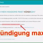 Vorlage Maxdome Kündigung Einzigartig Kündigung Beim Maxdome Per Email Codedocu De sonstiges