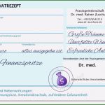 Vorlage Privatrezept Erstaunlich Privatrezept Vorlage Word Erstaunliche Geldgeschenk