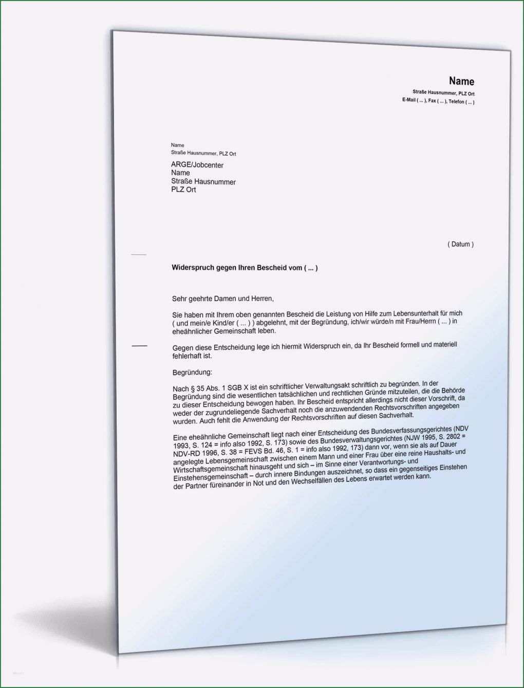 Vorlage Widerspruch Jobcenter Fabelhaft 15 Inspiration Widerspruch Jobcenter Vorlage Bilder