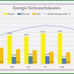 Vorlage Zählerstände Wunderbar Energie Verbrauchskosten Kontrolle