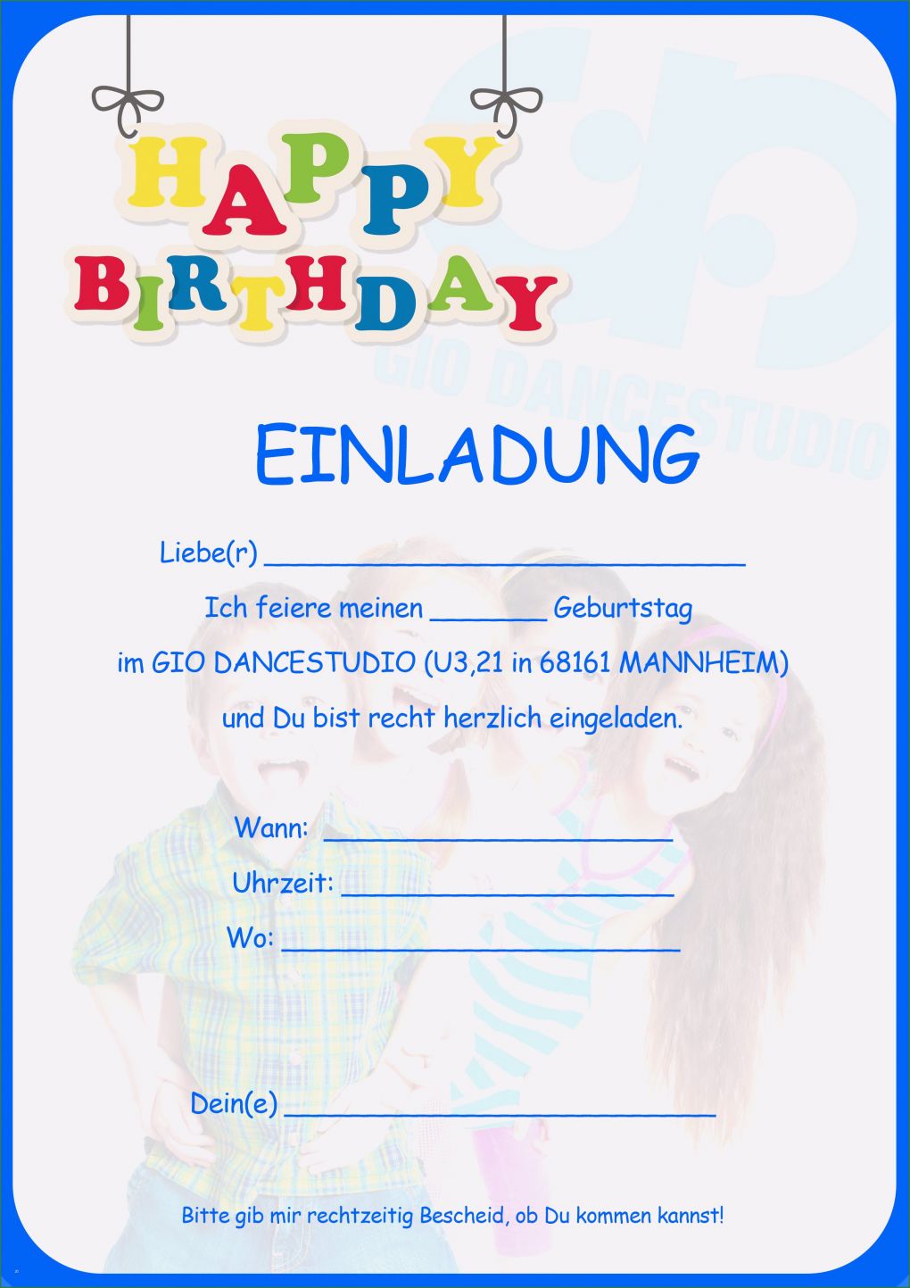 Vorlagen Für Geburtstagseinladungen Kostenlos Luxus Geburtstagseinladung Kindergeburtstag Vorlage ⋆ Geburtstag