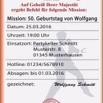 Vorlagen Geburtstagseinladungen 50 Kostenlos Angenehm Einladung 50 Geburtstag Text
