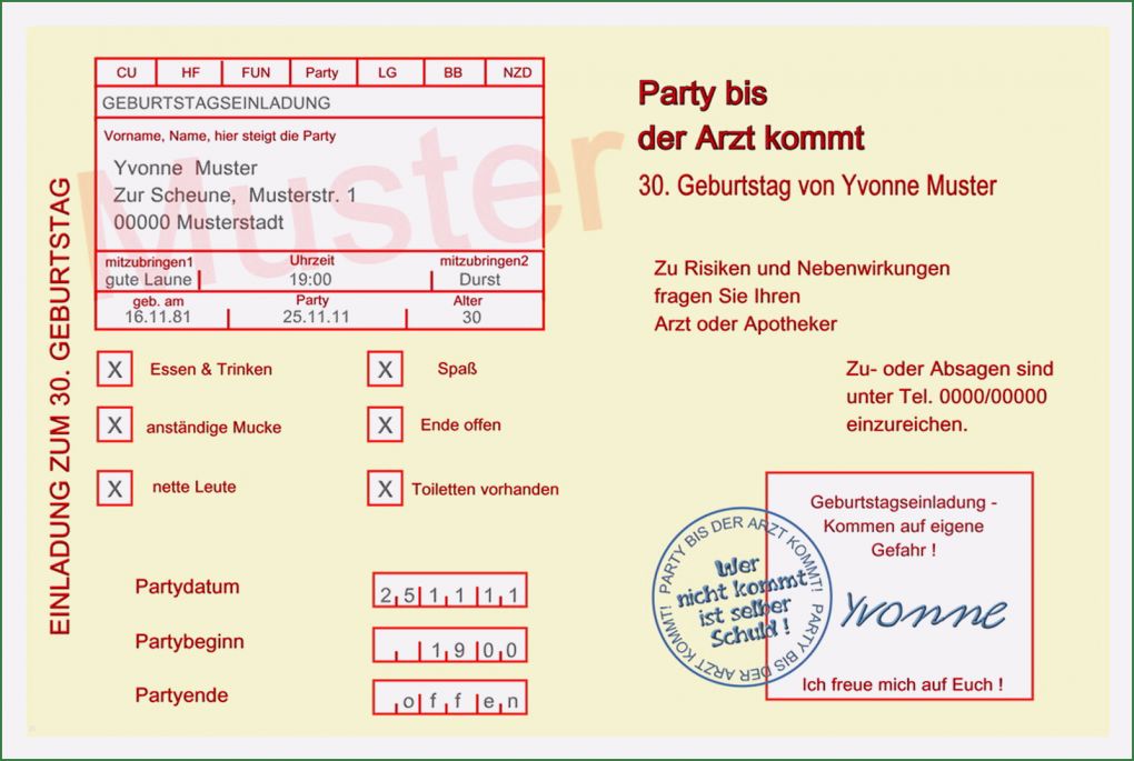 Vorlagen Geburtstagseinladungen 50 Kostenlos Genial 50 Geburtstag Einladung